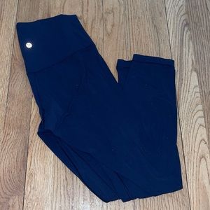 Lululemon Align Pant 25” in Navy